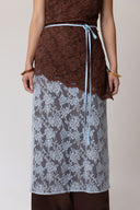 Michelle Sheer Wrap Skirt