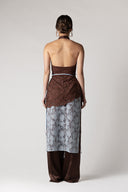 Michelle Sheer Wrap Skirt