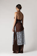 Michelle Sheer Wrap Skirt