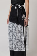 Michelle Sheer Wrap Skirt